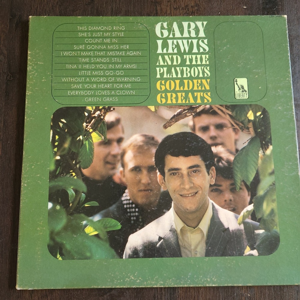 Gary Lewis and‎ the Playboys Golden Greats LP Record Vintage Vinyl